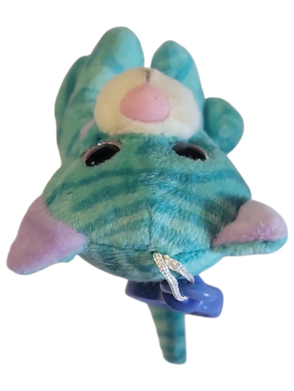 Winkeez Cat Plush Caitlin Backpack Clip 4โ MVP 2021 Blue Sparkle Eye Beanie - Picture 5 of 8